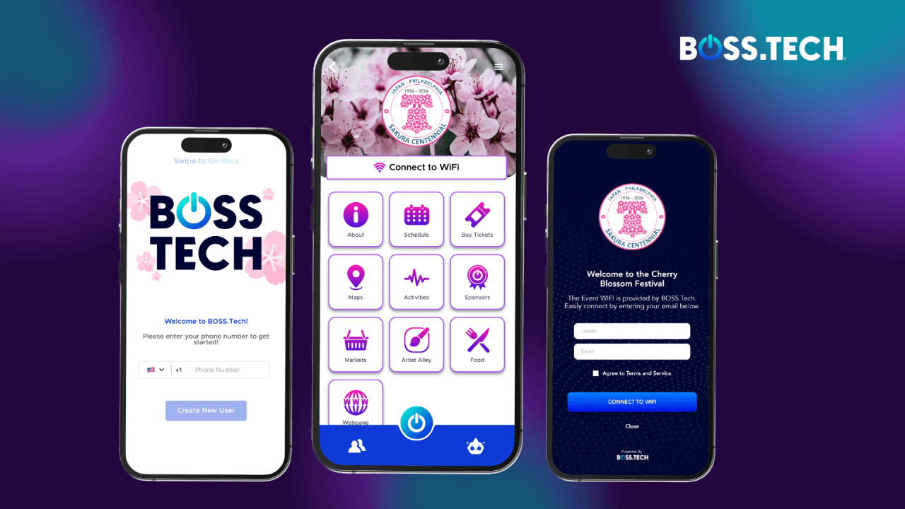 From Fragmented Festival to Connected Experience: The Subaru Cherry Blossom Festival App Powered by BOSS.Tech